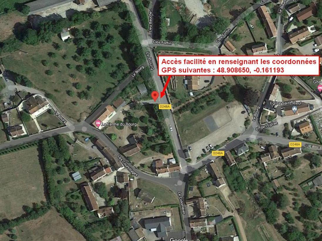 La Ferme Du Bourg Bed and Breakfast Eraines Buitenkant foto